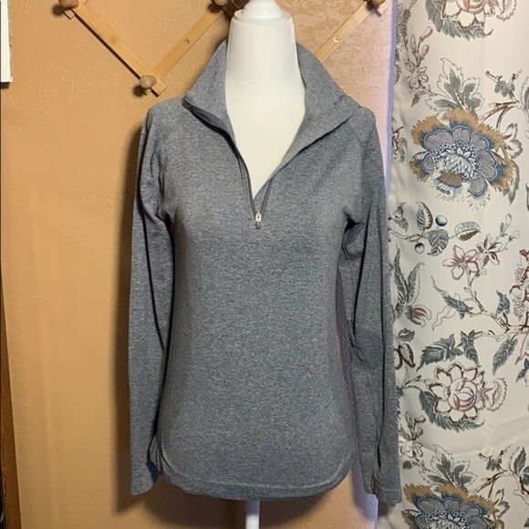 FERA 1/4 Zip Long Sleeve Athletic Running Pullover Top Size XS/S - Picture 8 of 12